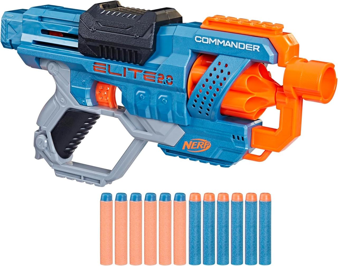 Бластер Нерф Nerf Elite 2.0 Commander RD-6 Dart Blaste