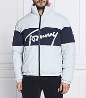 Двухсторонняя мужская куртка Tommy Jeans с высоким воротником