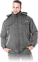 Куртка утепленная Мастер, 65% полиэстер + 35% х/б + 100% полиэстер, 180г/м²+180г/м², серая, Reis M