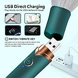 Кліторальний вібратор з підігрівом у вигляді пензлика ST2773, фото 5