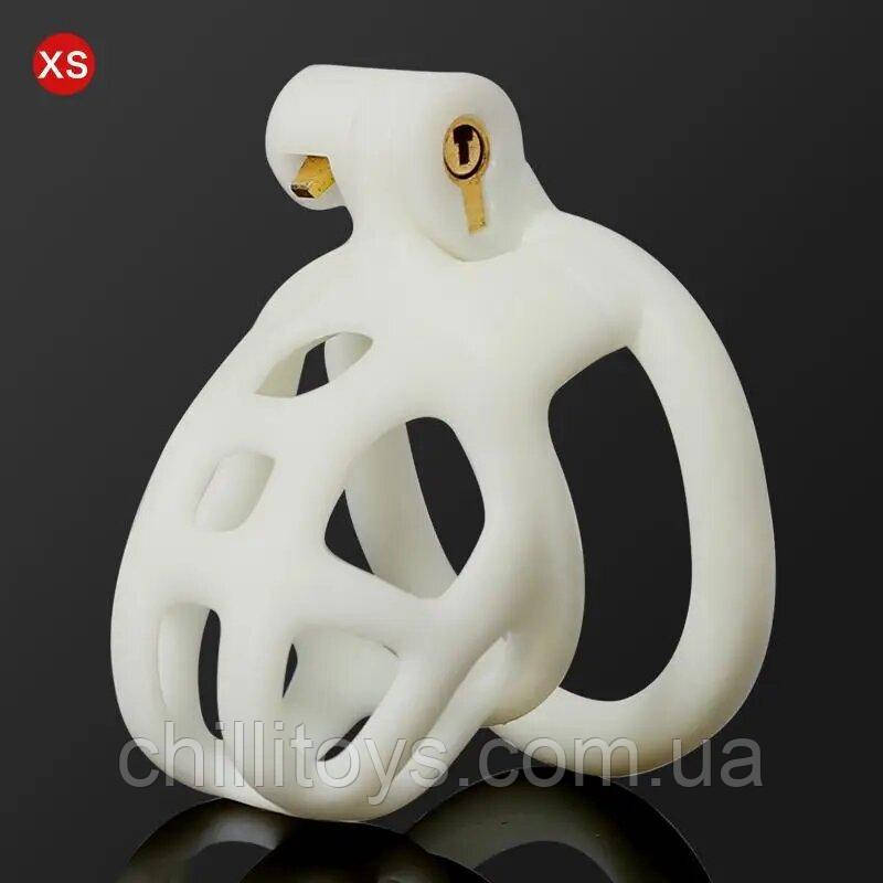 Пластиковий пояс вірності Cobra white XS STF2790, фото 1