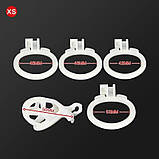 Пластиковий пояс вірності Cobra white XS STF2790, фото 5