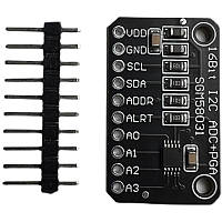 Модуль плати розробки SGM58031, 16-бітний високоточний високоточний 4-канальний аналого-цифровий АЦП