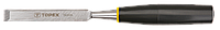 Стамеска 16 мм, пластмассовая рукоятка, 09A116, Topex