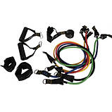 Набір стрічок для силових вправ + аксесуари Trizand (22716), фото 3