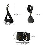 Набір стрічок для силових вправ + аксесуари Trizand (22716), фото 6