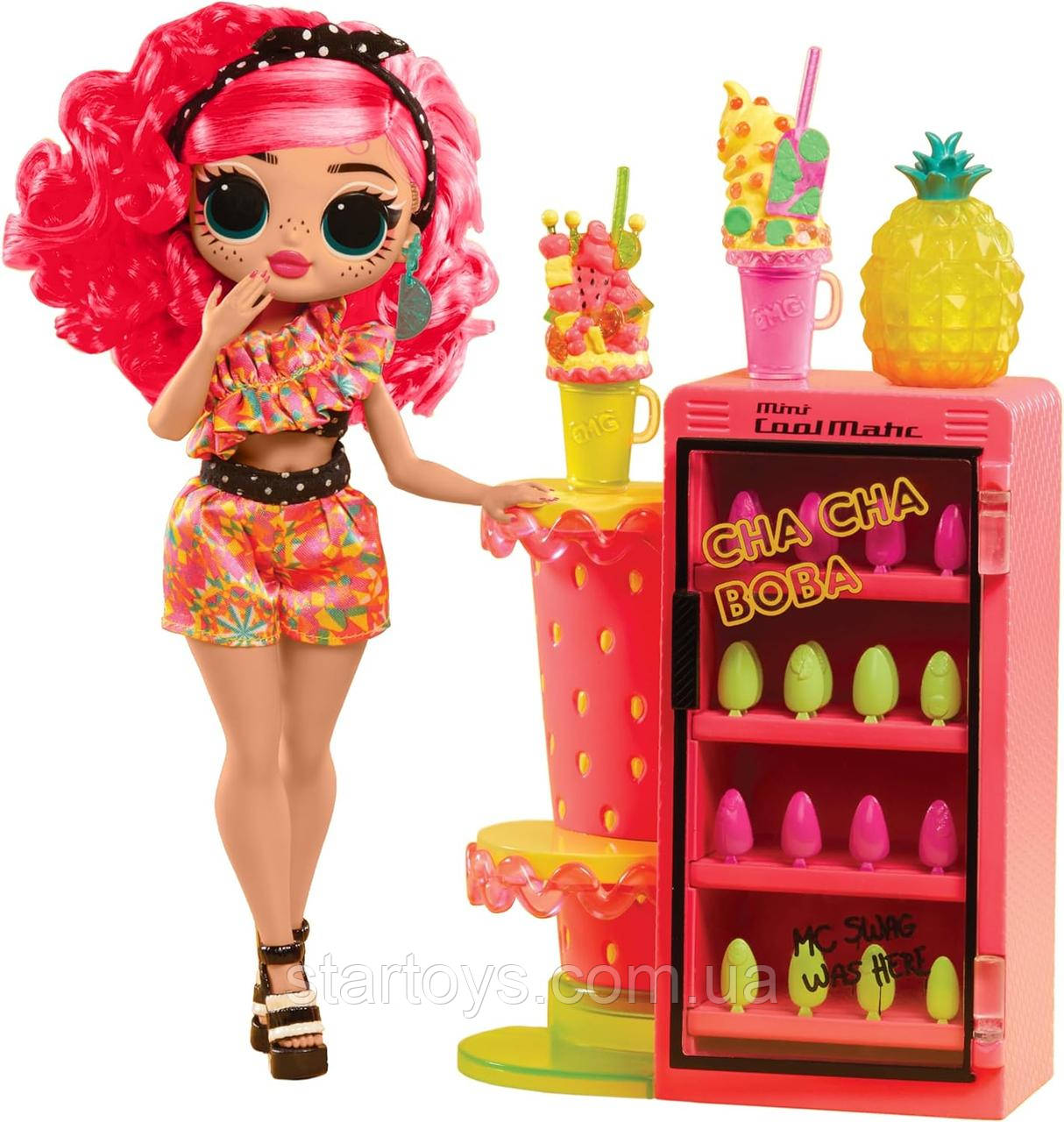 Лялька L.O.L Surprise OMG Sweet Nails Pinky Pops - ЛОЛ ОМГ Магазин фруктів Пінк Попс (з аксесуарами) (503842)