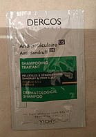 Шампунь проти лупи для сухого волосся і подразненої шкіри голови Віші Деркос Vichy Dercos