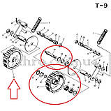 Ролик втягуючий першого транспортера BOLKO Z643 | 564321032 ROLMUS, фото 4