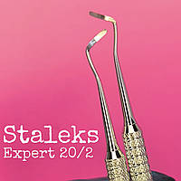 Лопатка педикюрная Staleks PRO Expert 20/2 (кюретка двусторонняя)