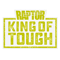Наклейка на стекло и кузов «RAPTOR: King of Tough, 125 x 90 мм Зеленый