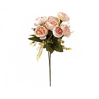 Декоративные цветы "Пионовидные розы" пудровые