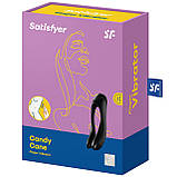 Вібратор на палець Satisfyer Candy Cane Black, фото 6