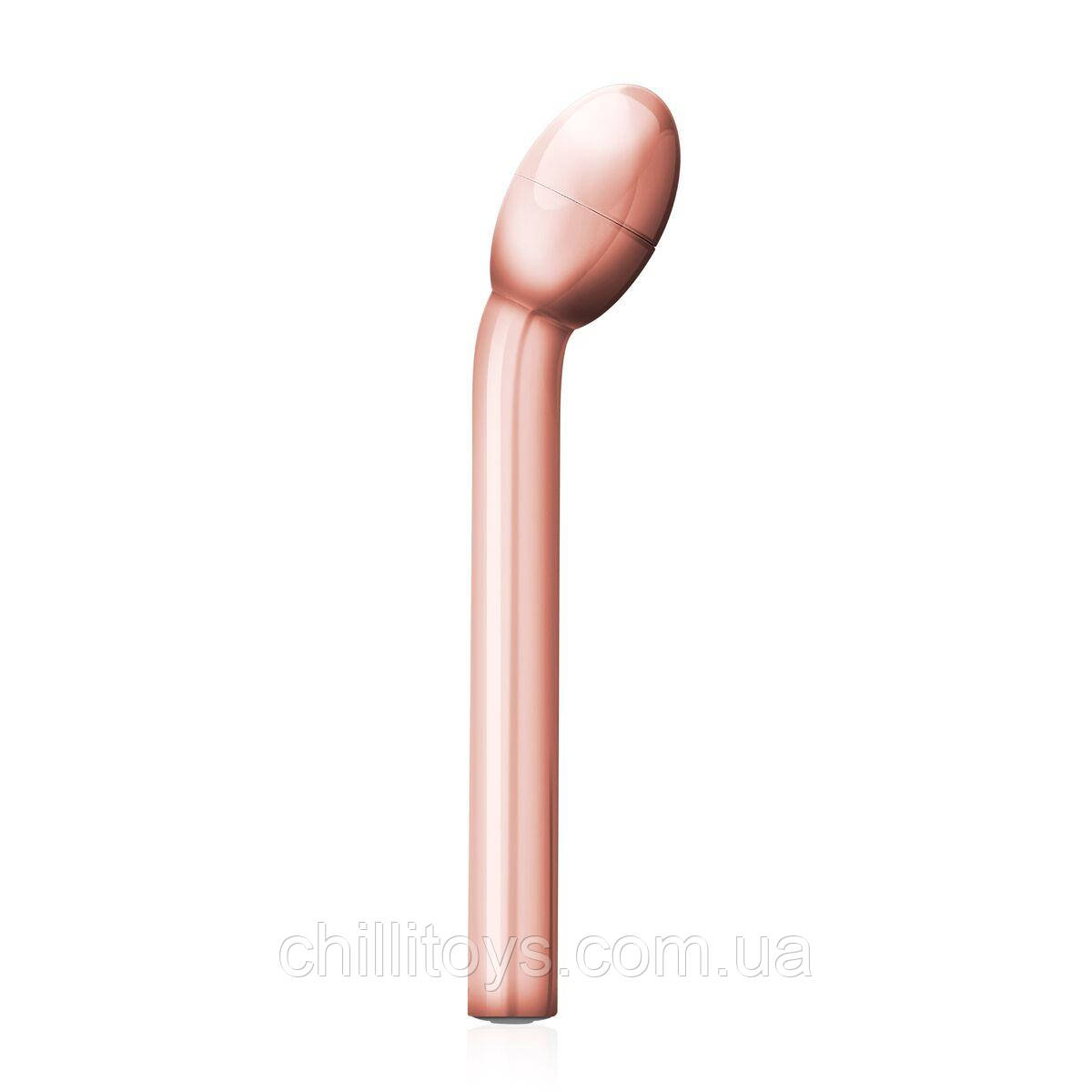Вібратор для точки G Rosy Gold — Nouveau G-spot Vibrator SO4595, фото 1