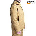 Куртка мілітарі Brotherhood UTJ 3.0 SoftShell койот, фото 4