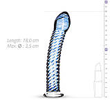 Скляний дилдо Gildo Glass Dildo No. 5 SO4590, фото 6