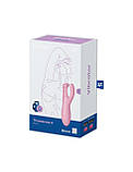 Кліторальний смарт вібратор Satisfyer Threesome 4 Pink з трьома пальчиками SO6082, фото 4