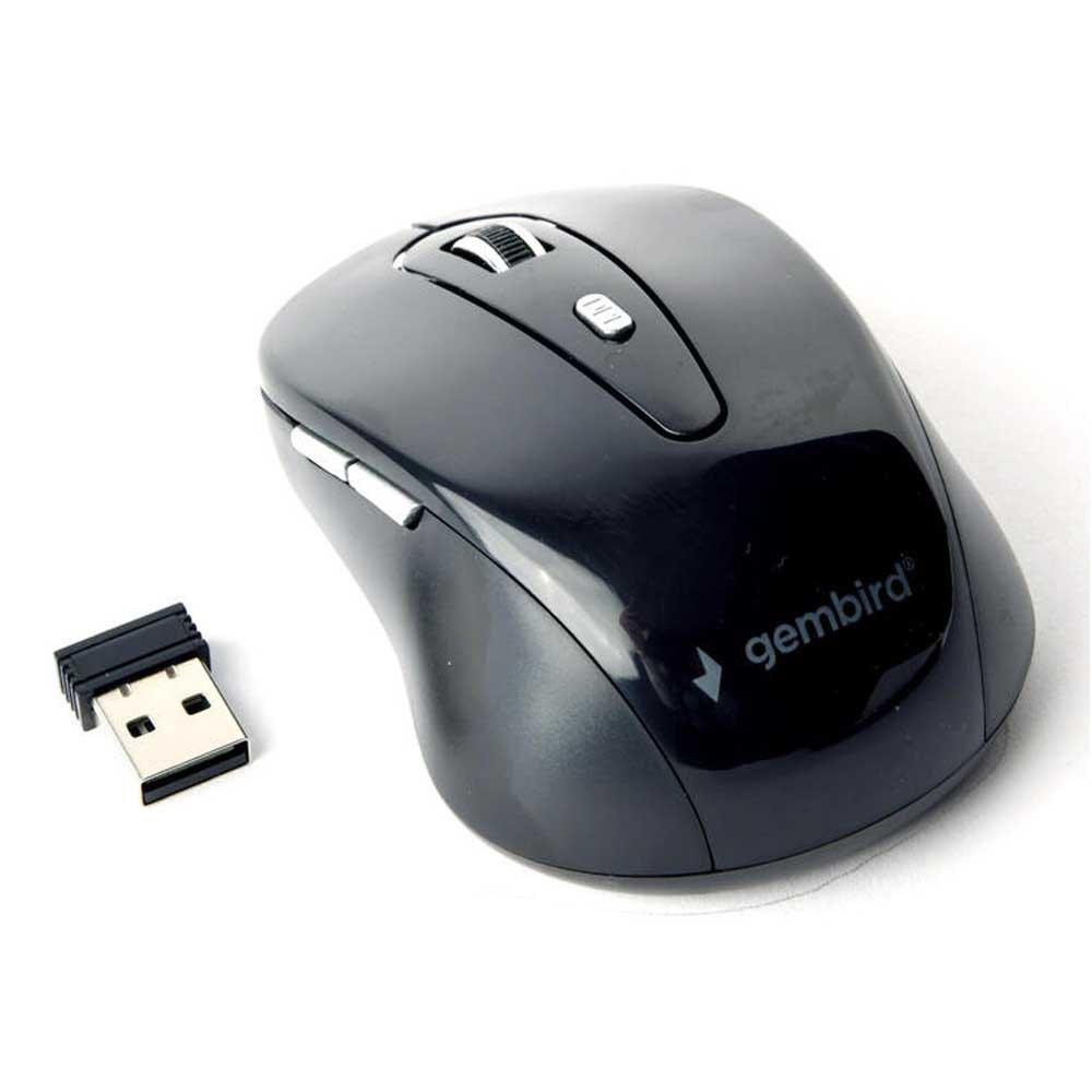 Миша комп'ютерна бездротова Gembird MUSW-6B-01 (коробка) Black