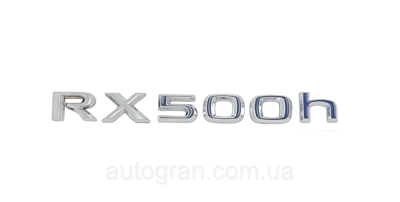 Емблема напис багажника Lexus RX500h