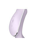 Вакуумний стимулятор з вібрацією Satisfyer Curvy Trinity 2 Violet SO6084, фото 3
