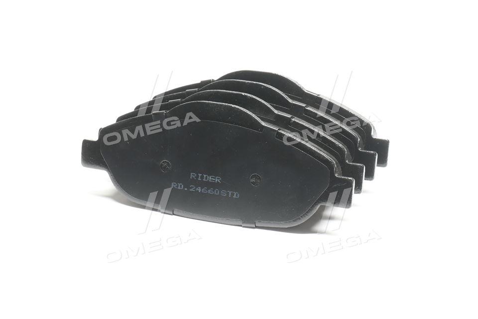 Колодки гальмівні PEUGEOT 308 07 - передні (RIDER) код RD.24660STD, фото 1