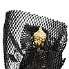 Стільниковий крафт папір Honeycomb, рулон - 30 см х 50 м, чорний, фото 3