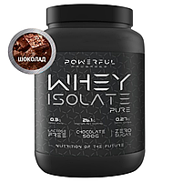 Сывороточный протеин изолят Powerful Progress Whey Isolate 500 g со вкусом шоколада