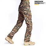 Штани тактичні зимові для ЗСУ Brotherhood UTP 2.0 SOFTSHELL мультикам, фото 4