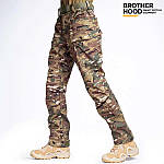 Штани тактичні зимові для ЗСУ Brotherhood UTP 2.0 SOFTSHELL мультикам, фото 9