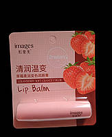 Бальзам для губ відновлювальний Images Strawberry Soft Change Color Lip Balm з екстактом полуниці 2.7 G