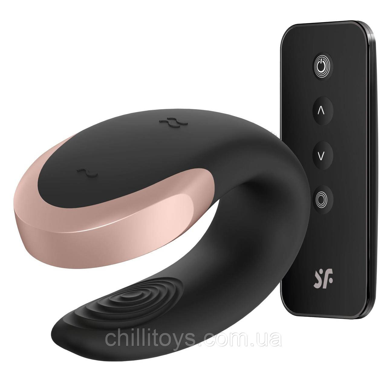 Смарт-вібратор для пар Satisfyer Double Love (Black) SO4930