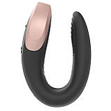 Смарт-вібратор для пар Satisfyer Double Love (Black) SO4930, фото 4