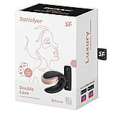 Смарт-вібратор для пар Satisfyer Double Love (Black) SO4930, фото 8