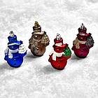 Ялинкові іграшки "Snowman" 8см 6шт/наб Stenson M47959 [Склад зберігання: Одеса №3]