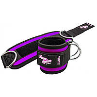 Манжеты на щиколотку Ankle Strap Gym Babe Power System PS-3450_Purple, World-of-Toys