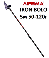 Удочка болонская Feima IRON BOLO 5м (50-120г) для бокового кивка карбоновая с кольцами