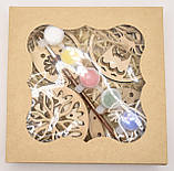 Набір ялинкових прикрас для розмальовування, фото 3