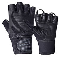 Перчатки для фитнеса PowerPlay PP_1064_L_Black, Черные, L, Vse-detyam