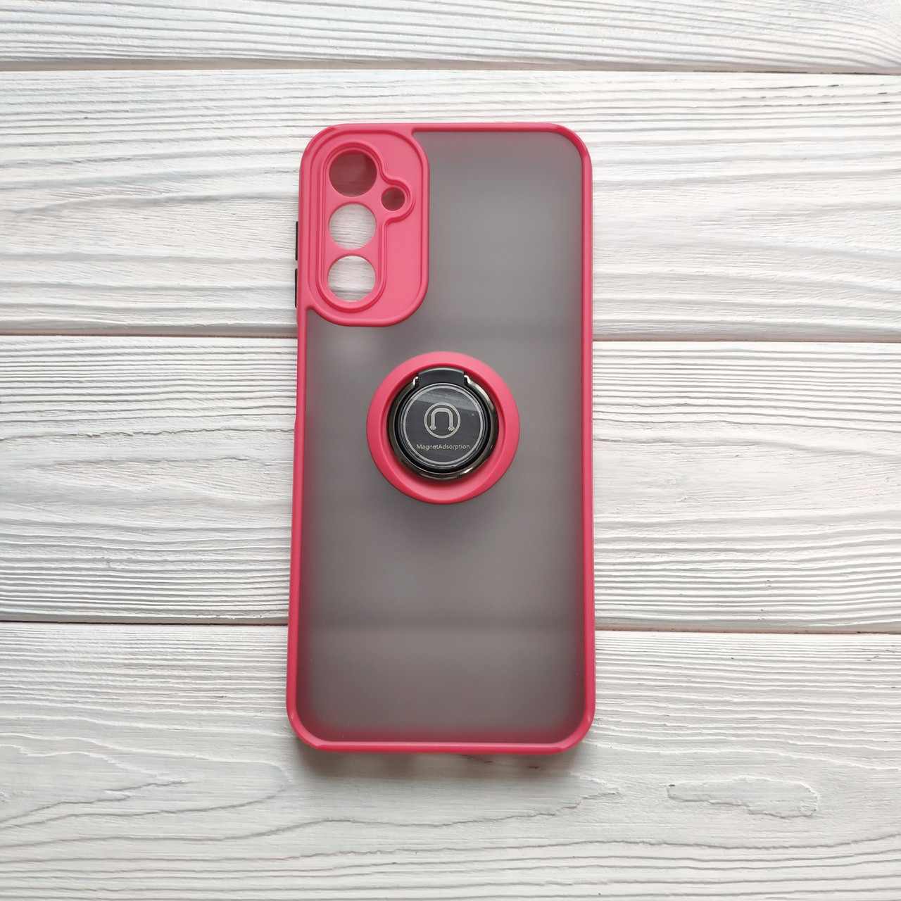 Чохол Armor Ring для Samsung Galaxy A14/A145 протиударний з кільцем Червоний