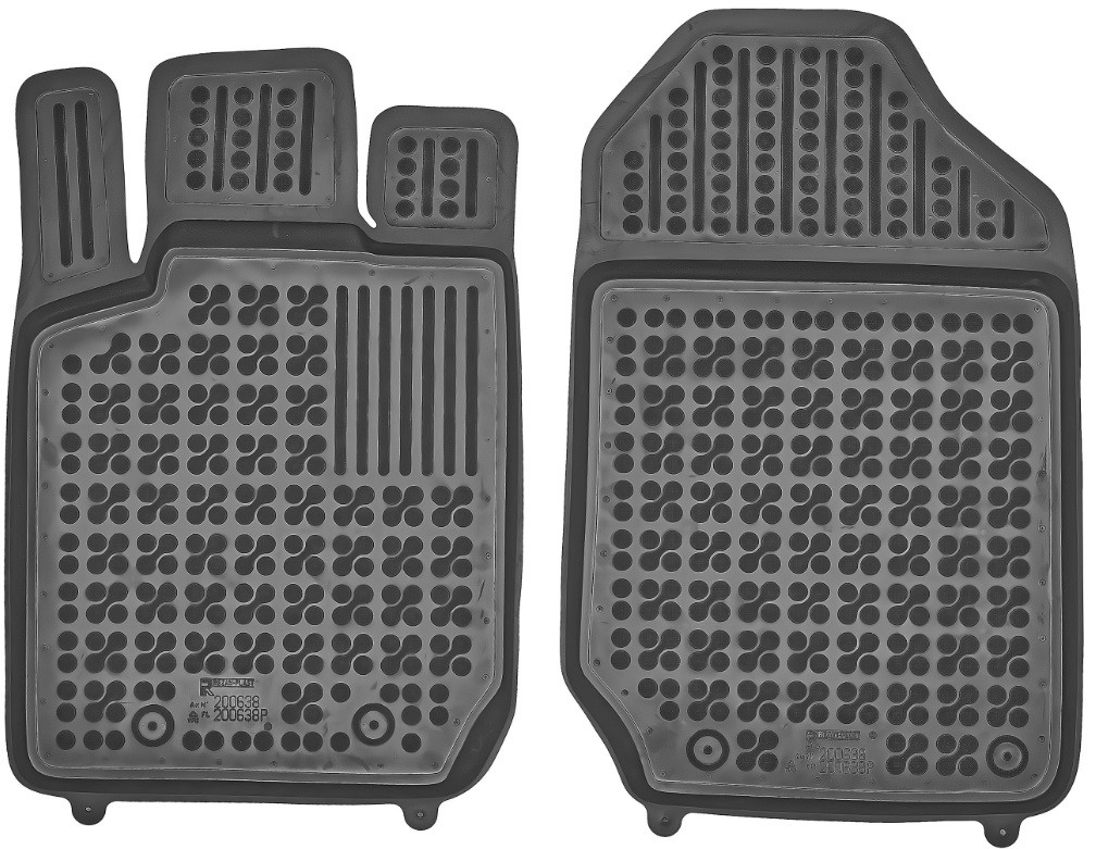 Килимки в салон Ford Ranger V 2011 – 2020 Rezaw-Plast RP 200638P, фото 1