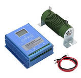 Вітрогенератор 3 kVt 48V + гібридний MPPT контролер + Акб Li-Ion 48V 60A (3kVt)+Інвертор(ДБЖ) 2,1 кВт, фото 2