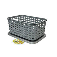 Малий прямокутний кошик PREMIUM S з кришкою, SNMZ, фото 6