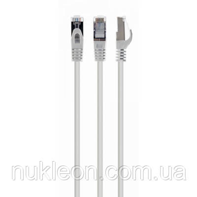 Популярний! Патч-корд 15м S/FTP Cat 6A CU LSZH white Cablexpert (PP6A-LSZHCU-W-15M) - Краща якість тільки на Nukleon.com.ua
