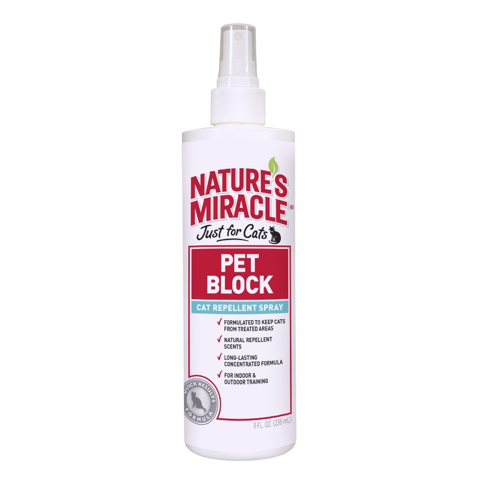 Спрей-отпугиватель для кошек 8in1 NM JFC Pet Block Cat Repellent Spray 236 мл - фото 1 - id-p2077253606