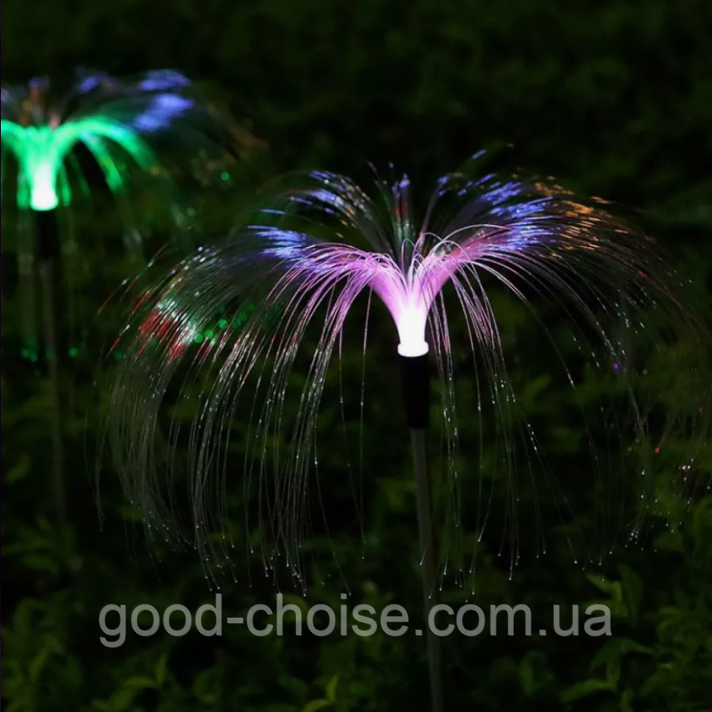 Садовые фонари "Медуза" с солнечными батареями, 2шт / Светодиодные светильники для украшения газона - фото 9 - id-p2077317820
