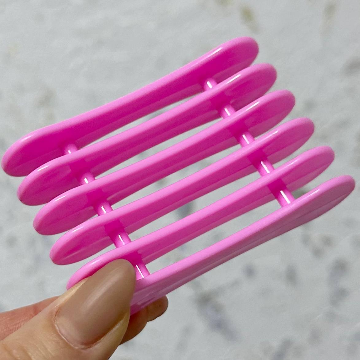 Підставка для пензлів пластикова Ніжно-рожева