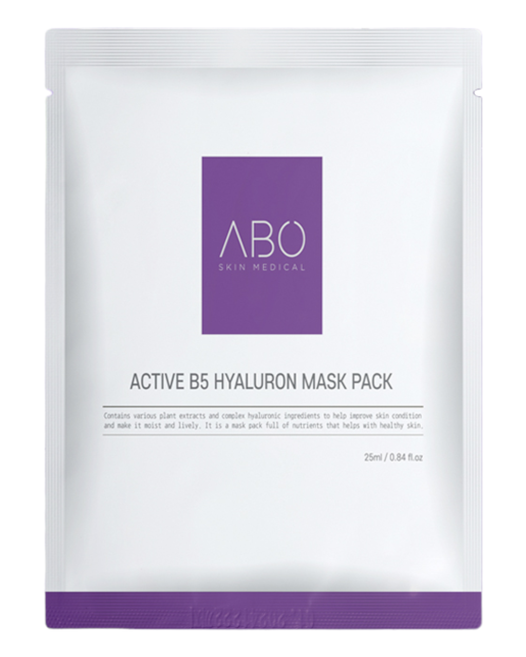 USOLAB-ABO Active B5 Hyaluron Mask - Тканинна маска для відновлення шкіри