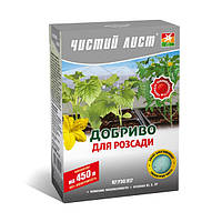 Чистый Лист АКВА для рассады 300 г (удобрения гранулированные)