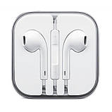 Навушники Foxconn earpods для iPhone — дротова гарнітура 3.5 мм біла, фото 2
