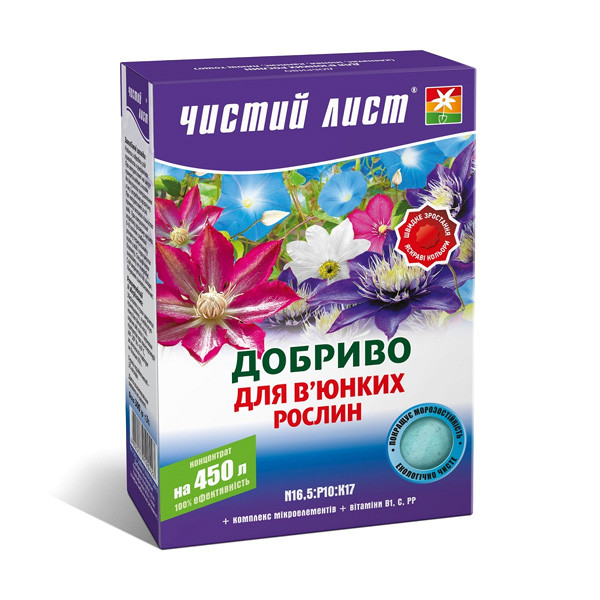 Чистий Лист АКВА для витких рослин 300 г (добрива гранульовані)